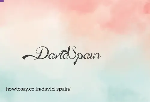 David Spain