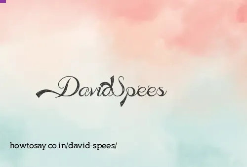 David Spees