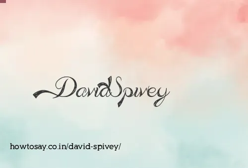 David Spivey