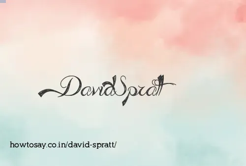 David Spratt