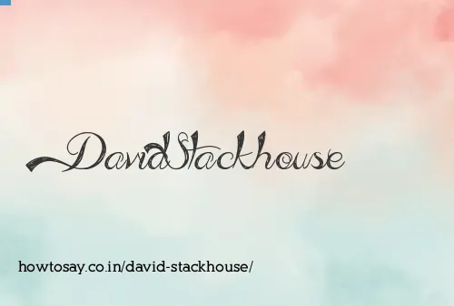 David Stackhouse