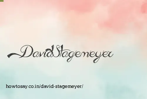 David Stagemeyer