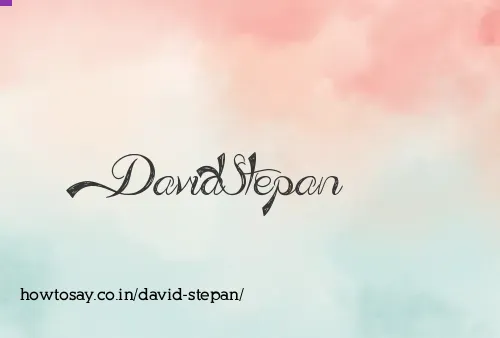 David Stepan