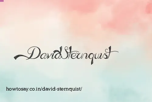 David Sternquist
