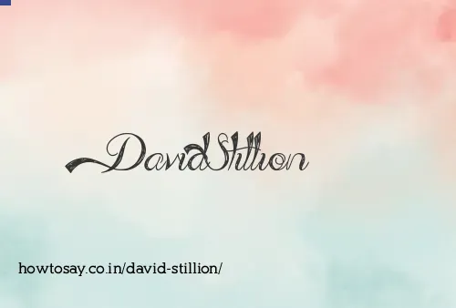 David Stillion