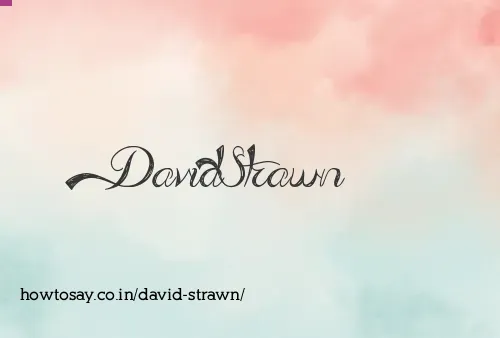 David Strawn