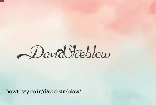 David Streblow