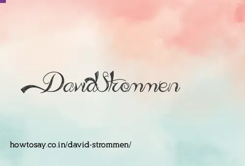 David Strommen