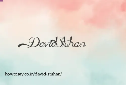 David Stuhan