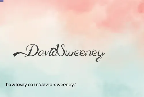 David Sweeney