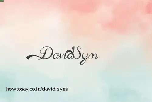 David Sym