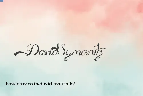 David Symanitz
