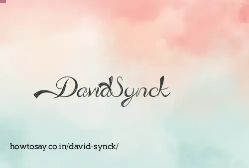 David Synck