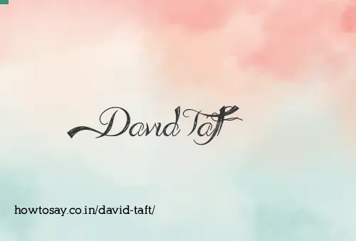 David Taft