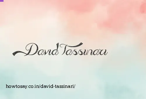 David Tassinari