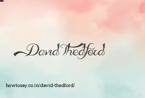 David Thedford