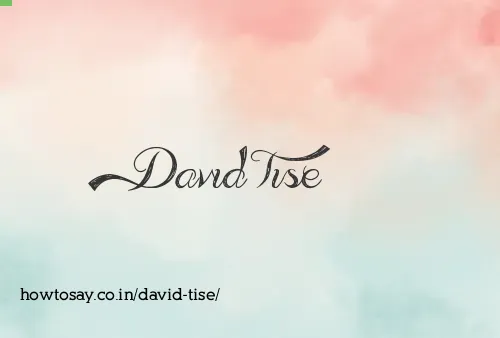David Tise