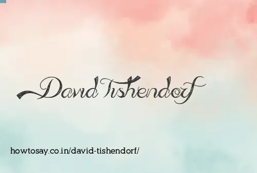 David Tishendorf