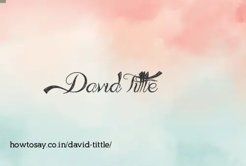 David Tittle