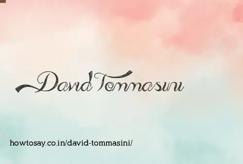David Tommasini