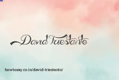 David Triestanto