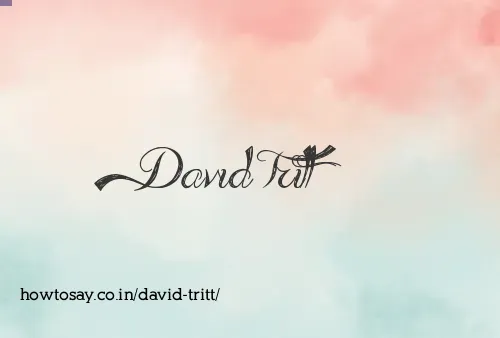 David Tritt
