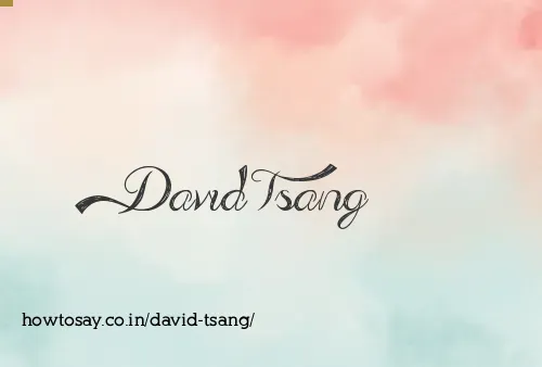 David Tsang
