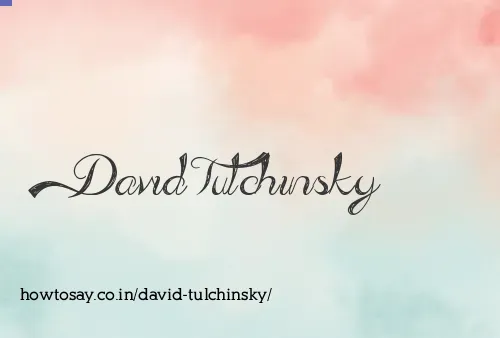 David Tulchinsky
