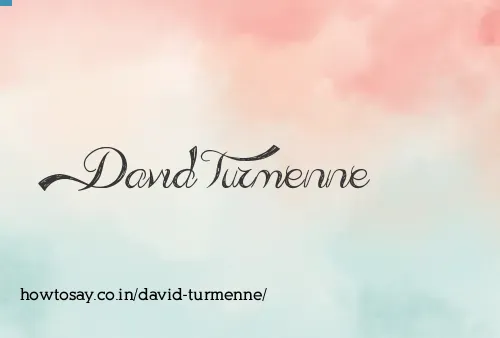David Turmenne