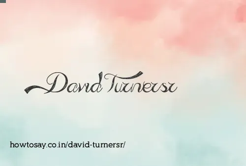 David Turnersr