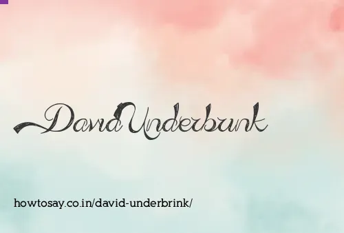 David Underbrink