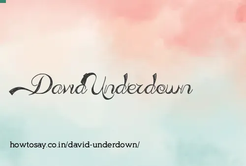 David Underdown