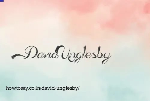 David Unglesby