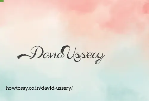 David Ussery