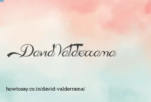 David Valderrama
