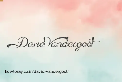 David Vandergoot