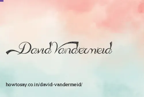 David Vandermeid