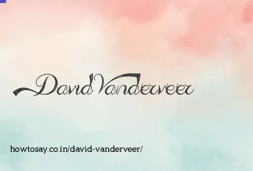 David Vanderveer