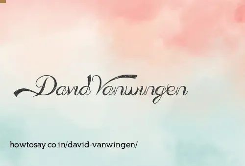 David Vanwingen