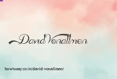 David Vonallmen