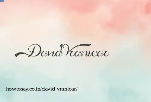 David Vranicar