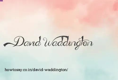 David Waddington