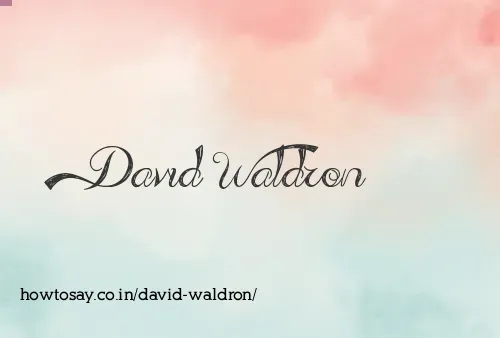 David Waldron