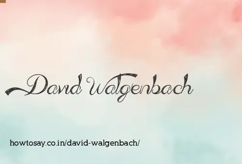 David Walgenbach