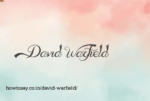 David Warfield