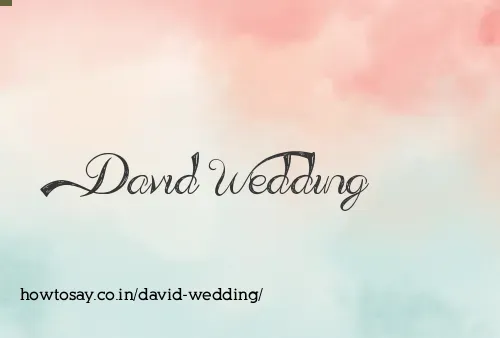 David Wedding
