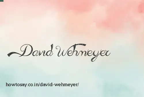 David Wehmeyer