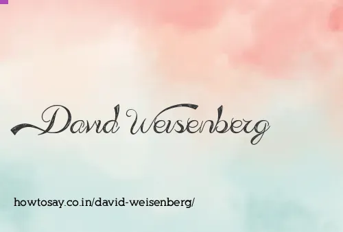 David Weisenberg