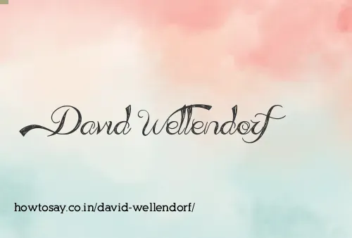 David Wellendorf