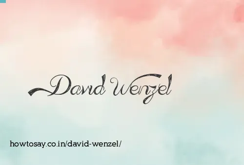 David Wenzel